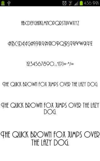 Retro 包为 FlipFont&reg; 免费截图7