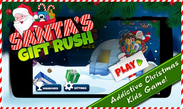 Santa Gift Rush - Xmas G...截图2