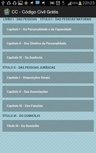 C&Oacute;DIGO CIVIL BRASILEIRO Gr&aacute;tis截图6