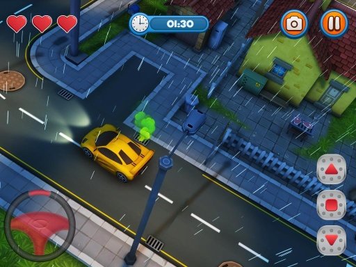 Cartoon Super Car Parking 3D截图6