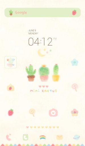 mini cactus dodol theme截图4