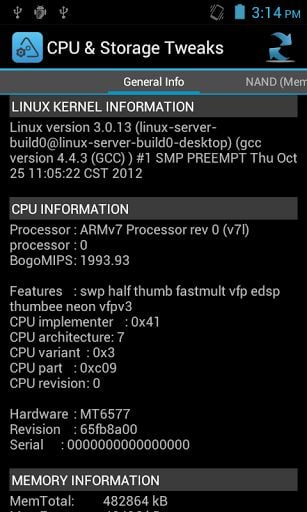 CPU and STORAGE Tweaks截图2