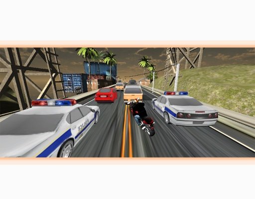 Turbo Moto Racing Traffic 3D截图3