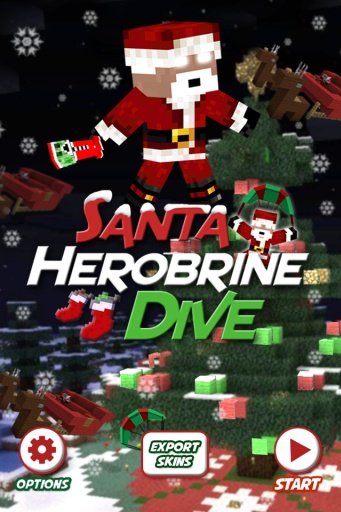 Xmas Herobrine Dive Lite截图6