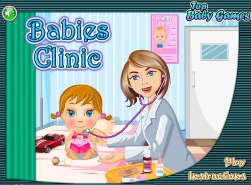 Baby Care Clinic Game Free截图3