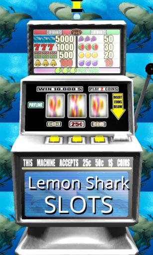 3D Lemon Shark Slots - Free截图1