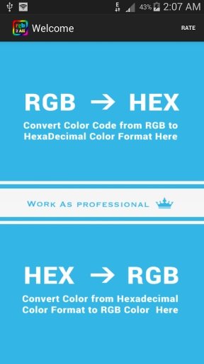 RGB to HEX CMYK HSV截图1