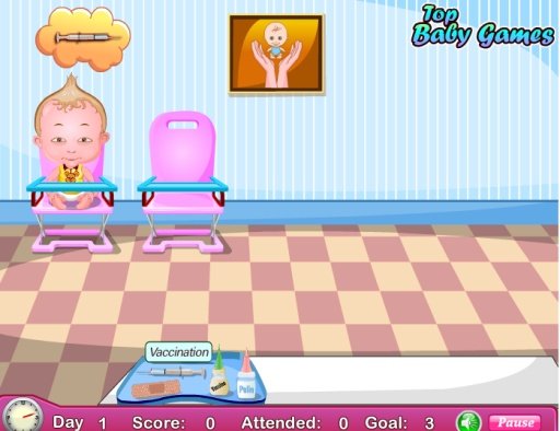 Baby Care Clinic Game Free截图6