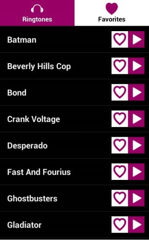 Ringtones from Movies截图3