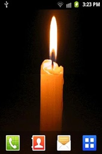 Free Candle Live Wallpaper截图3