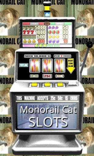 3D Monorail Cat Slots - Free截图1