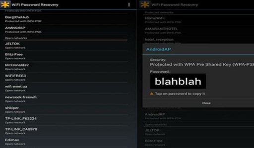 Recovery Password Wifi Network截图3