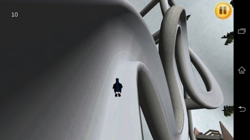 Penguin Bobsleigh 3D截图1