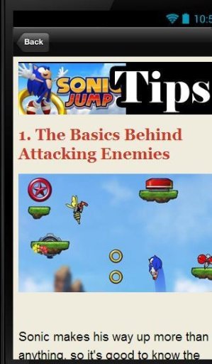 Sonic Jump Top Tips截图4