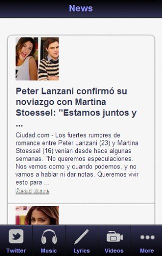 Martina Stoessel Blue Fan截图2