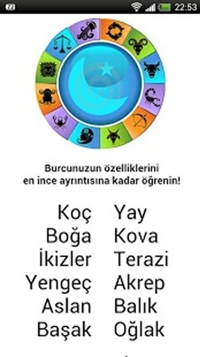 Burçların Genel Özellikleri截图1