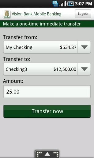 Vision Bank Mobile Banking截图1