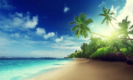 Beautiful Beach Live Wallpaper截图3