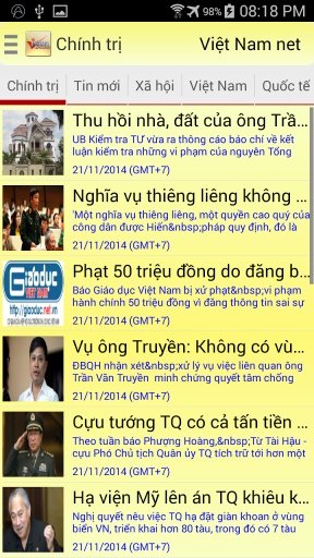 Đọc B&aacute;o Tin tức截图5