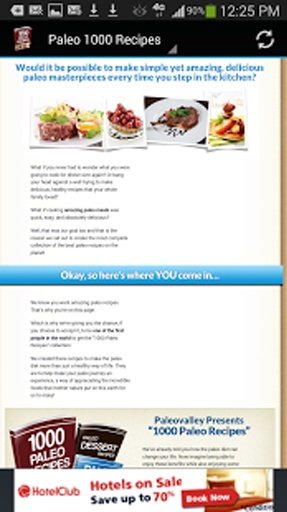 Paleo 1000 Recipes截图2