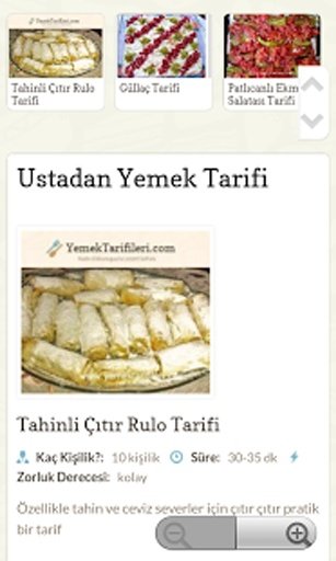 Kadın Eliyle Yemek Tarifleri截图2