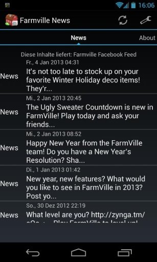 Farmville Newsreader截图1