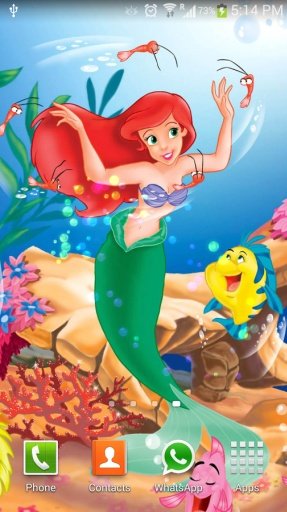 Disney Mermaid Princess LWP截图8