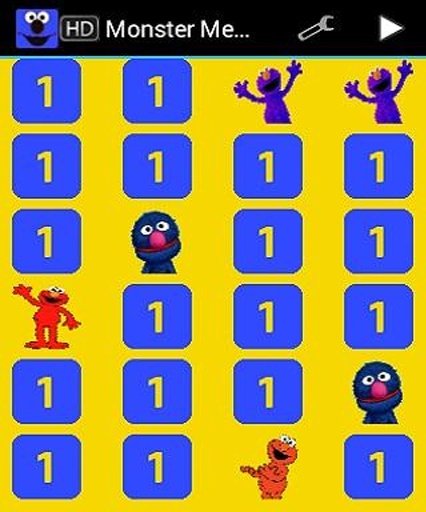 Monster Memory Games截图1