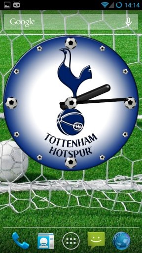 Tottenham Hotspur Clock Widget截图2