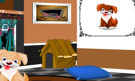 Talking Dog Free Room Game截图6