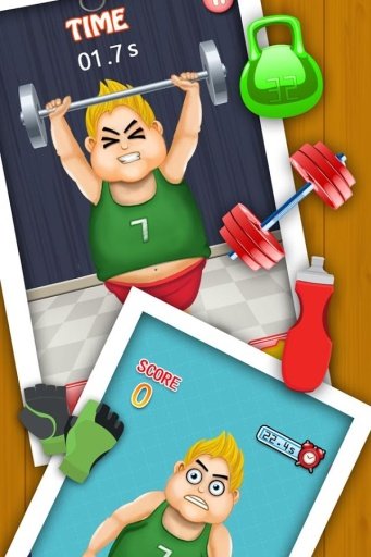 Fat Man Fitness Game - Get Fit截图2