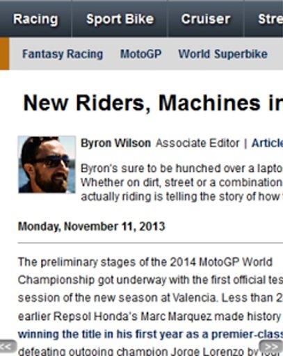 Motor Cycle Racing News截图9