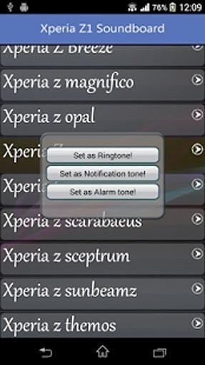 Xperia Z1 Soundboard截图3
