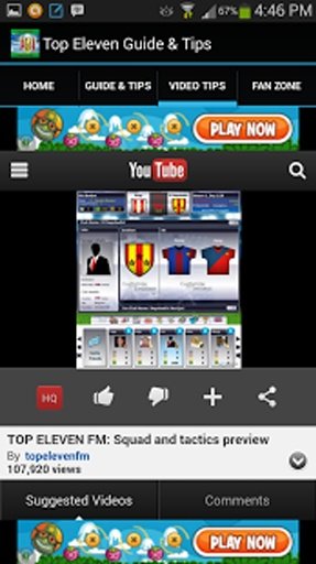 Top Eleven Guide, Tips &amp; Help截图1