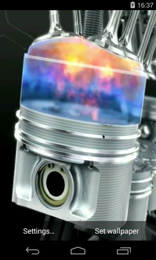 Engine 3D Video Live Wallpaper截图3