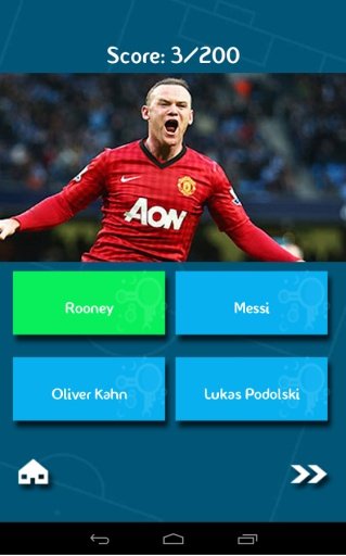 Soccer Players Quiz Pro截图2