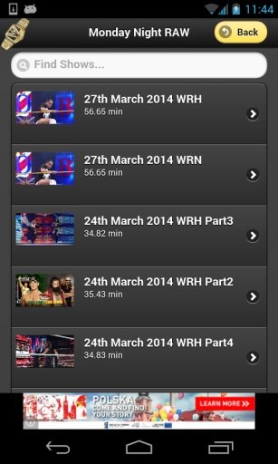 WWE HD截图4