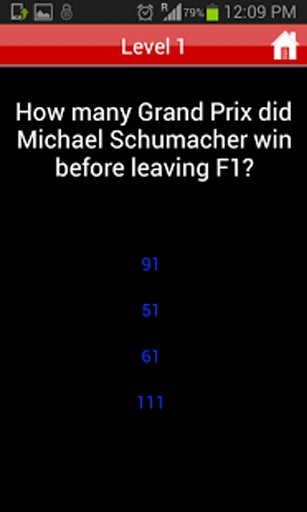 Unofficial F1 Quiz Formula One截图4