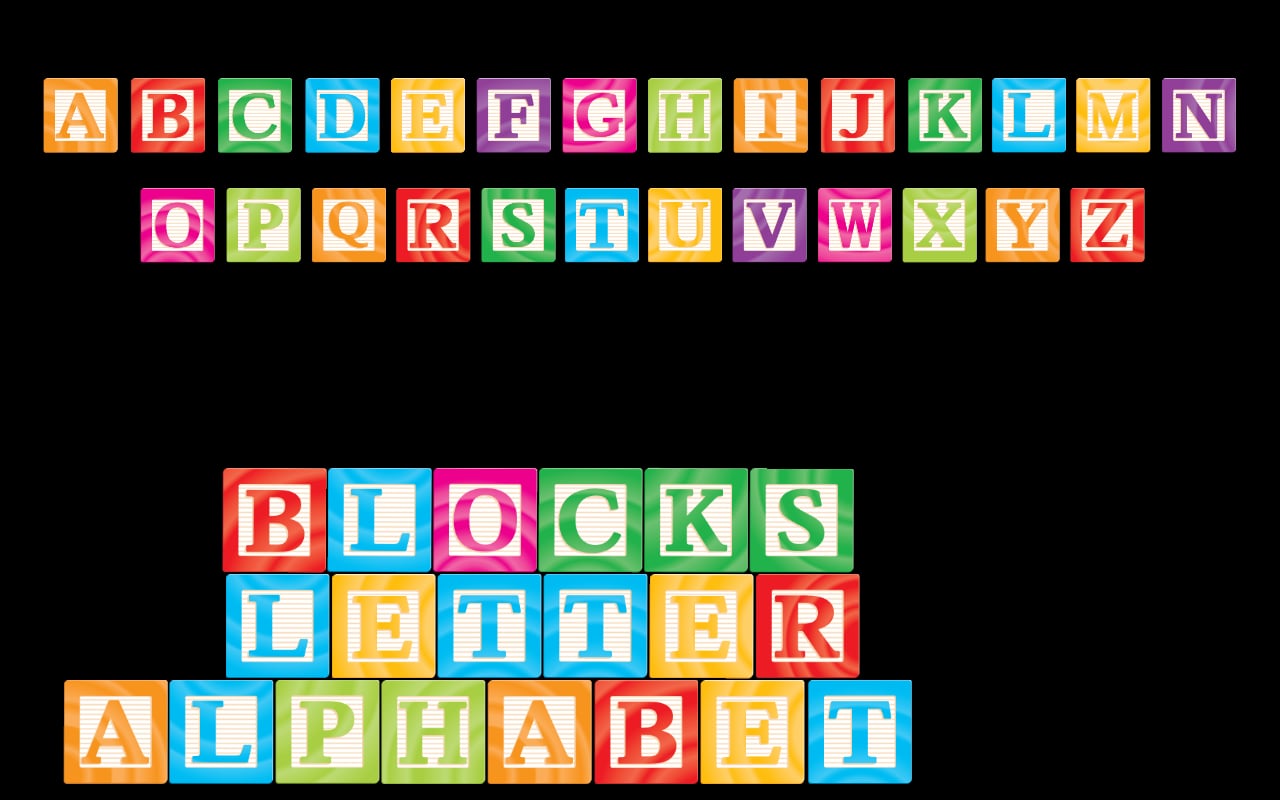 Alphabet Letter Blocks截图3
