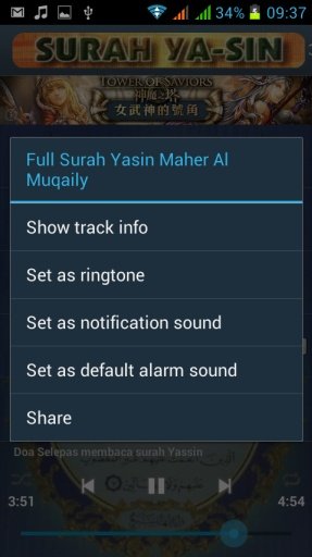 Surah YASSIN - MP3截图4