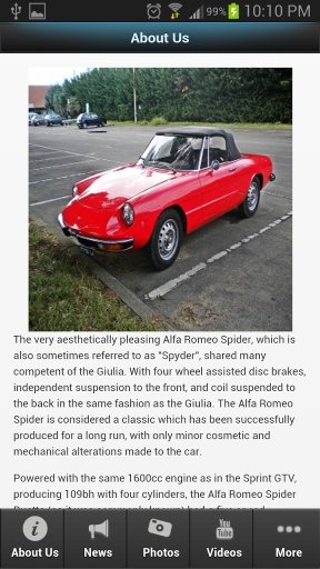 Alfa Romeo Spider截图4