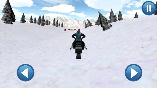 Snowmobile Race 3D Pro截图3