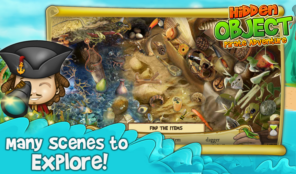 Hidden Object Pirate Adventure截图5