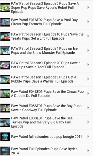 Popular Paw Patrol Videos截图2