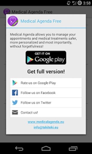 Medical Agenda Free截图1