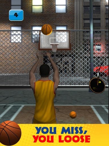 Real Street BasketBall Dude 3D截图2