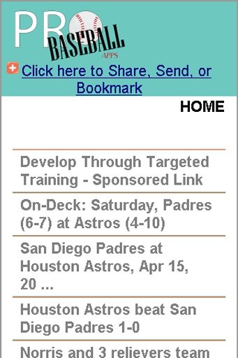 San Diego Pro Baseball news截图1