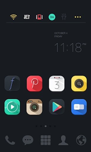 Dark Chic Dodol Theme截图7