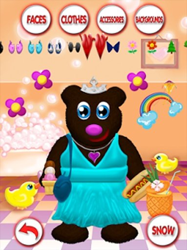 Bear Salon Dress Up截图1