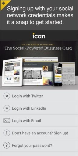 Icon: The Social Business Card截图4